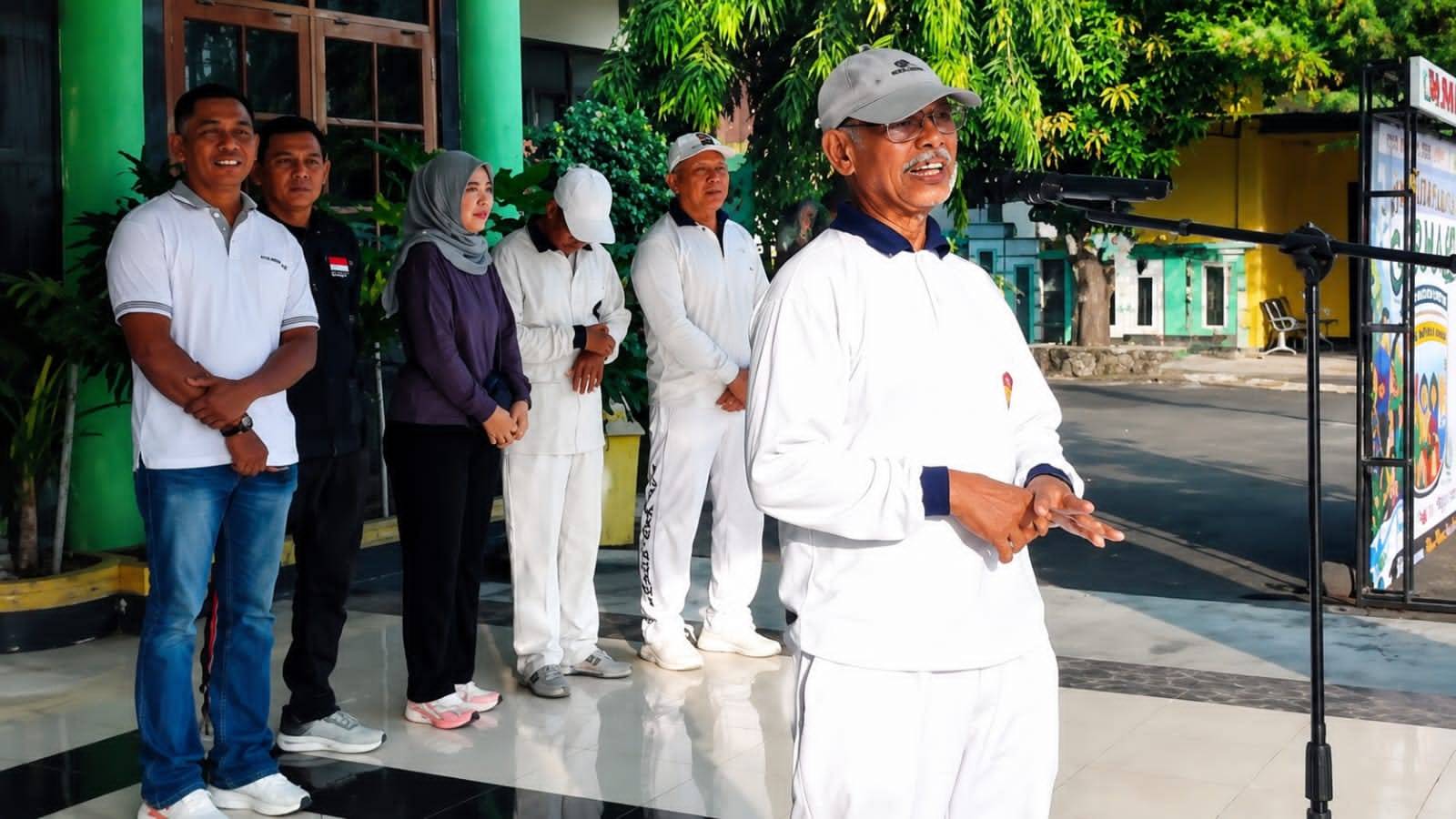 Dinas Kesehatan Ngawi Kampanyekan “Gerakan Semua Cinta Lansia” di HLUN 2026