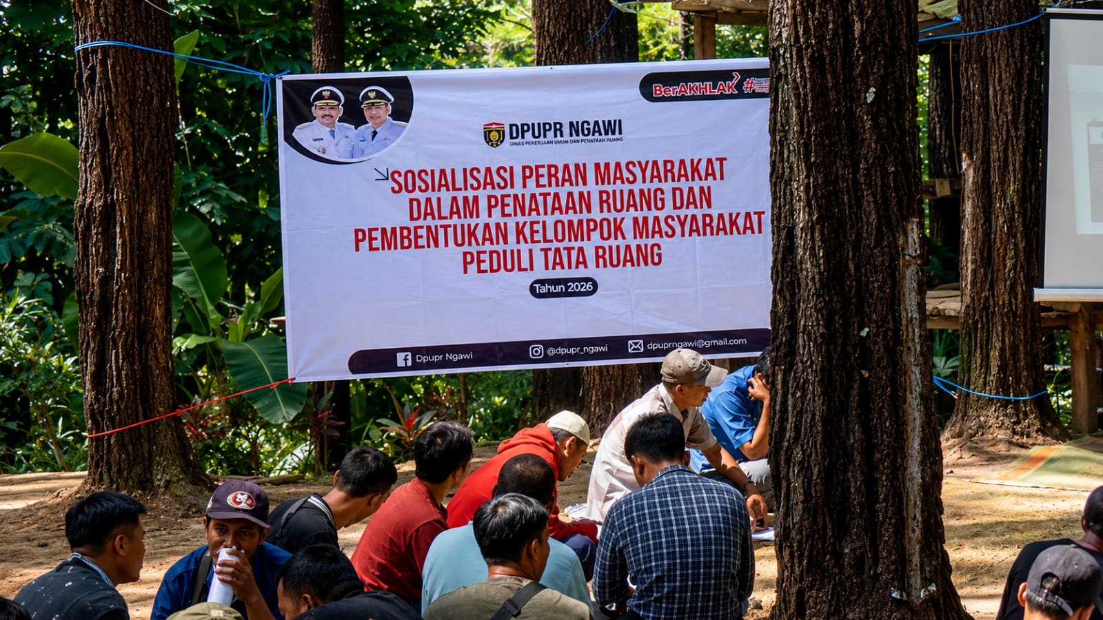 Perkuat Pengawasan Tata Ruang, PUPR Ngawi Gandeng Masyarakat dan Bentuk Pokmas