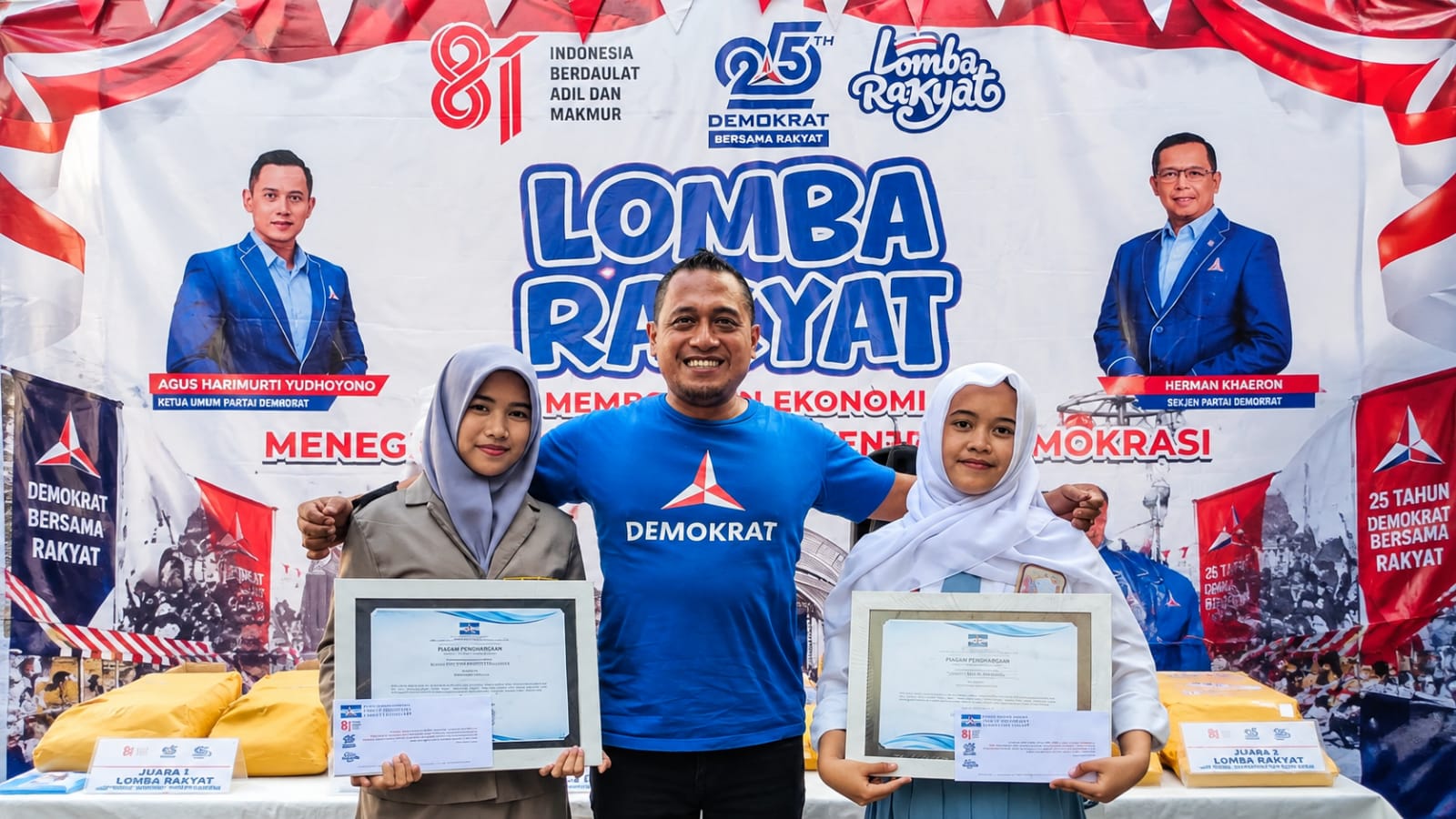 Demokrat Ngawi Dorong Pelajar Berani Berpendapat, Lomba AHY Muda Jadi Wadah