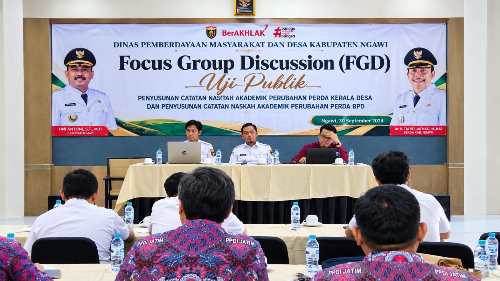Perda Kades dan BPD Dikaji PMD Ngawi
