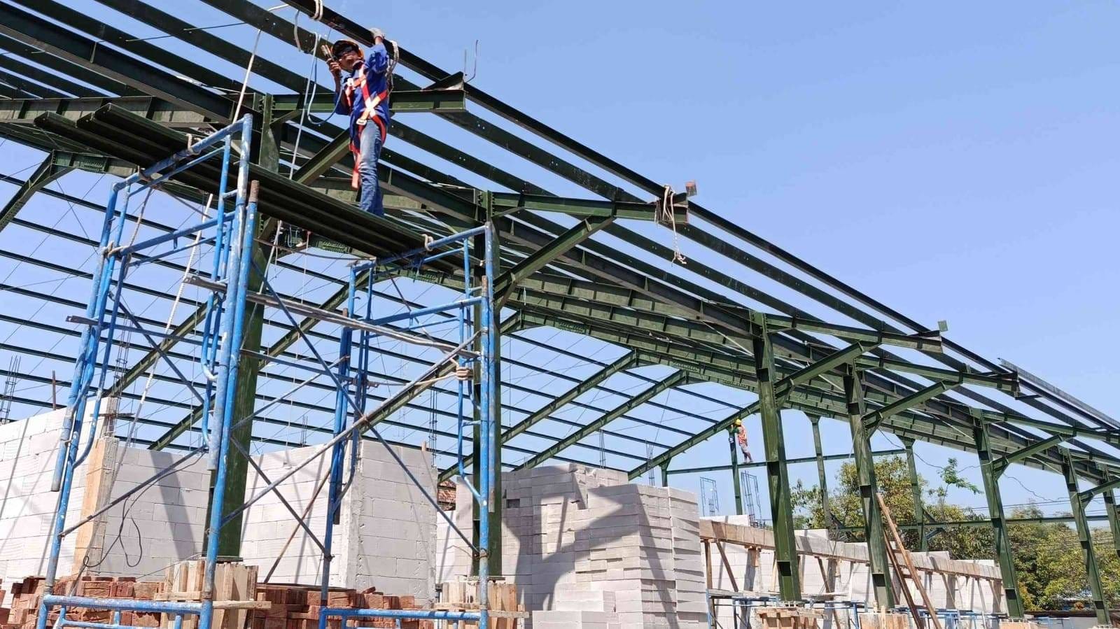 Progres Pasar Beran Ngawi Capai 45,67 Persen
