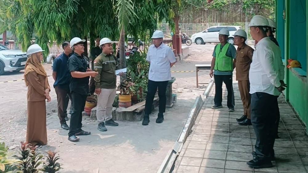 Cegah Penyimpangan, Kejari Ngawi Dampingi Revitalisasi SDN 2 Paron