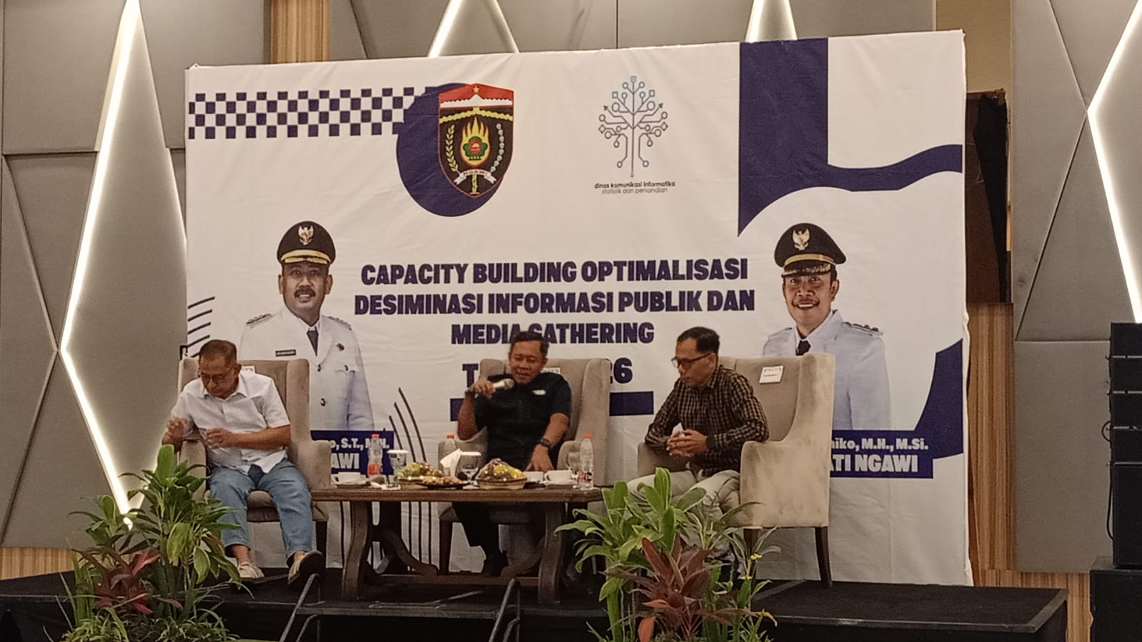 Gandeng Wartawan, Diskominfo SP Ngawi Perkuat Kemitraan